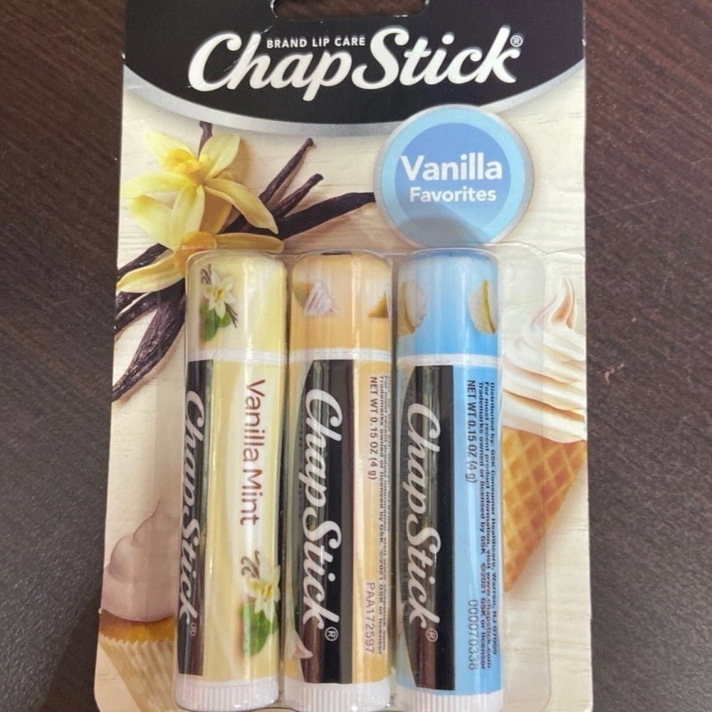 ChapStick Vanilla Favorites Lip Balm Set